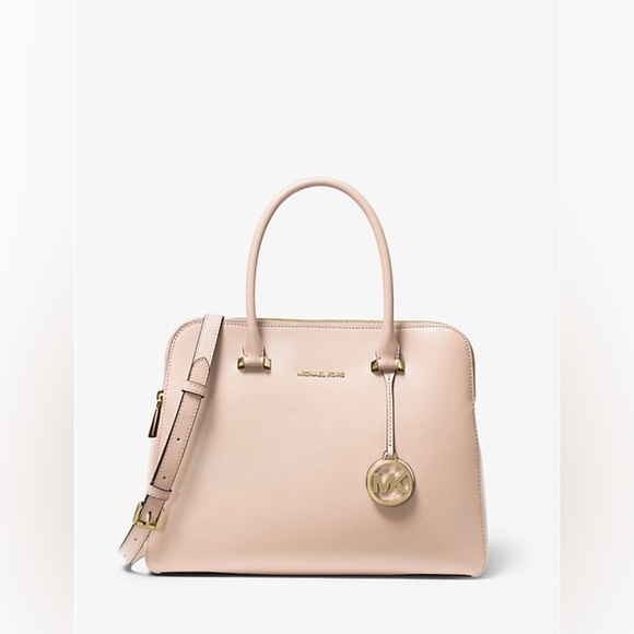 NEW Michael Kors HOUSTON Double Zip Crossgrain Handbag/Crossbody - Picture 1 of 14